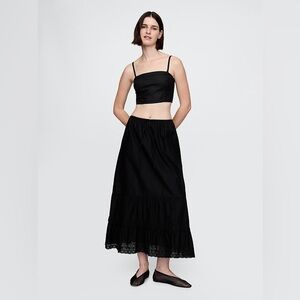 GAP Black Maxi Skirt